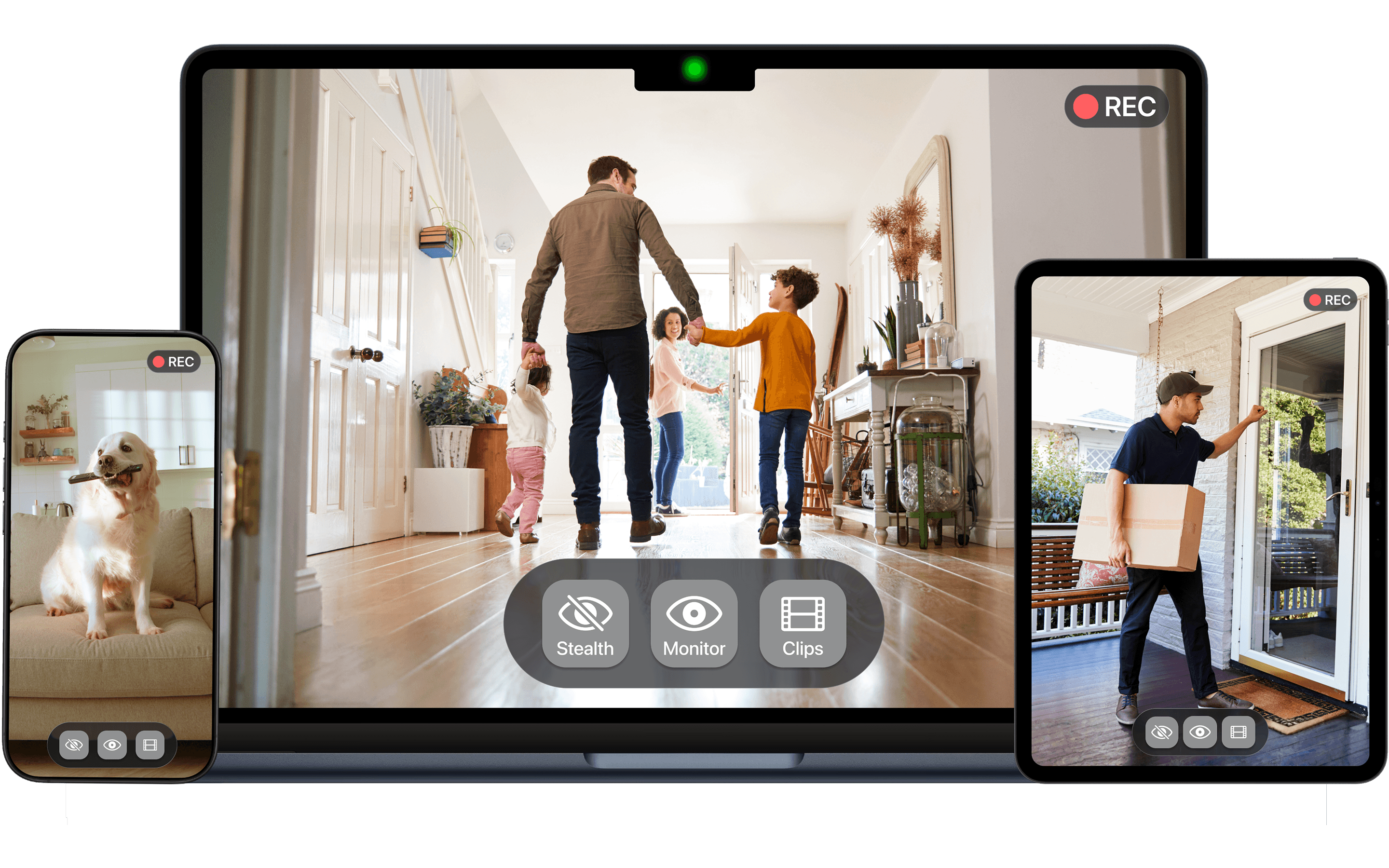 Hidden app interface