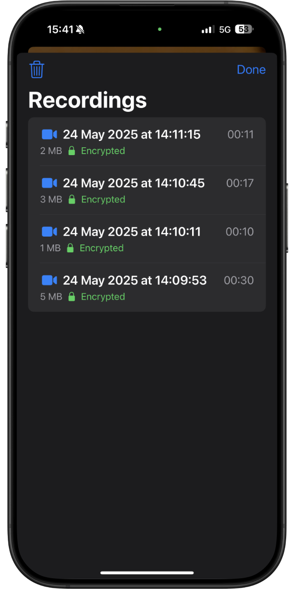 Offline Storage